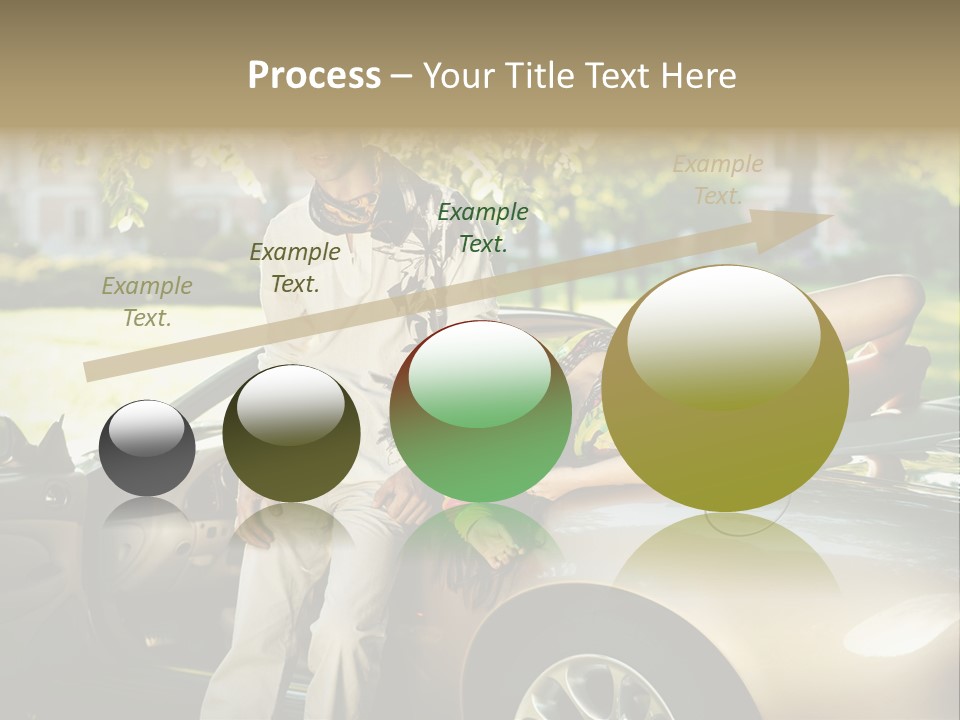 Hippie Background Fashion PowerPoint Template