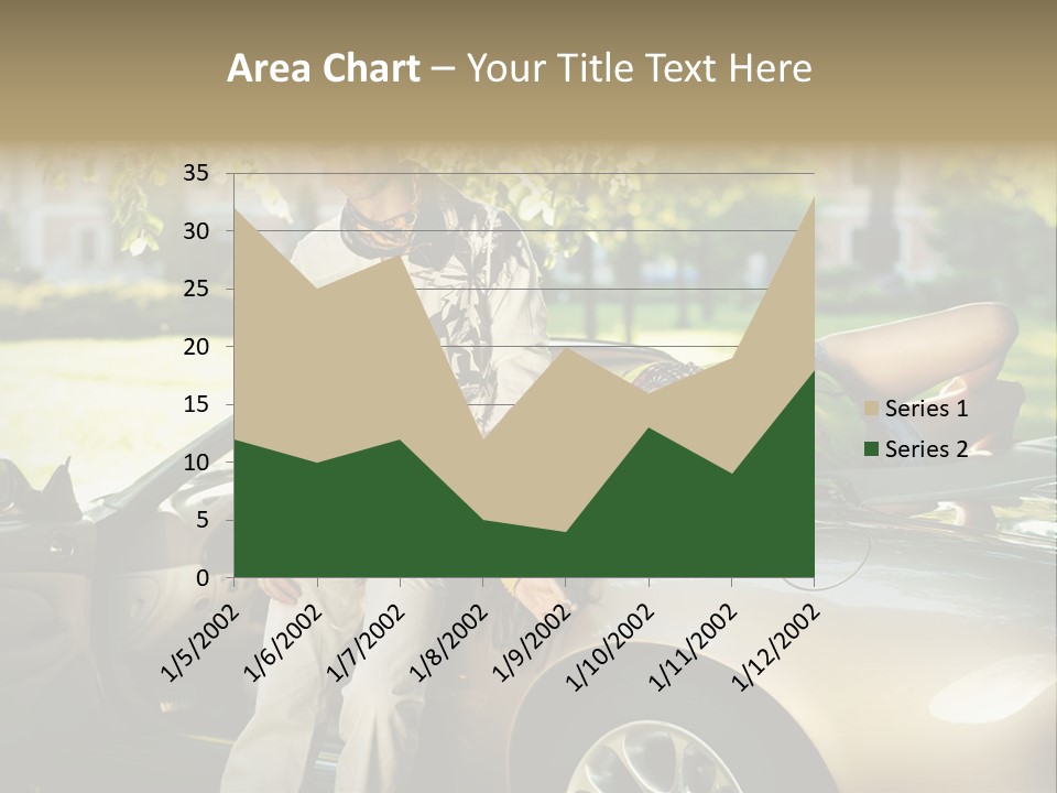Hippie Background Fashion PowerPoint Template