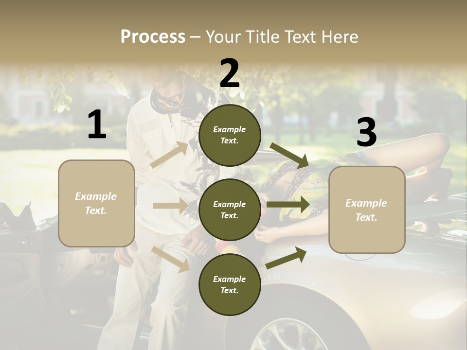 Hippie Background Fashion PowerPoint Template