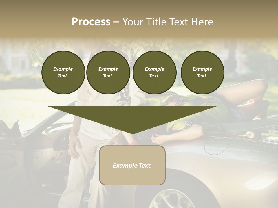 Hippie Background Fashion PowerPoint Template