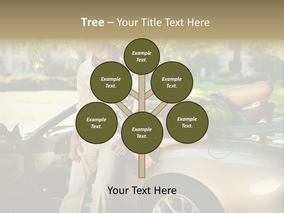 Hippie Background Fashion PowerPoint Template