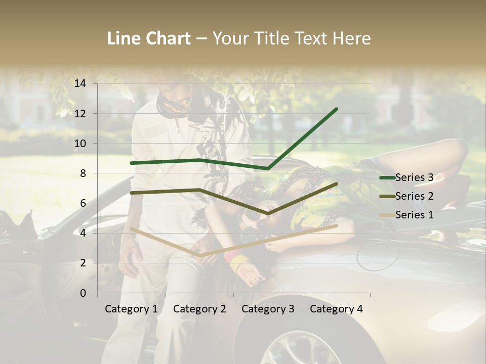 Hippie Background Fashion PowerPoint Template