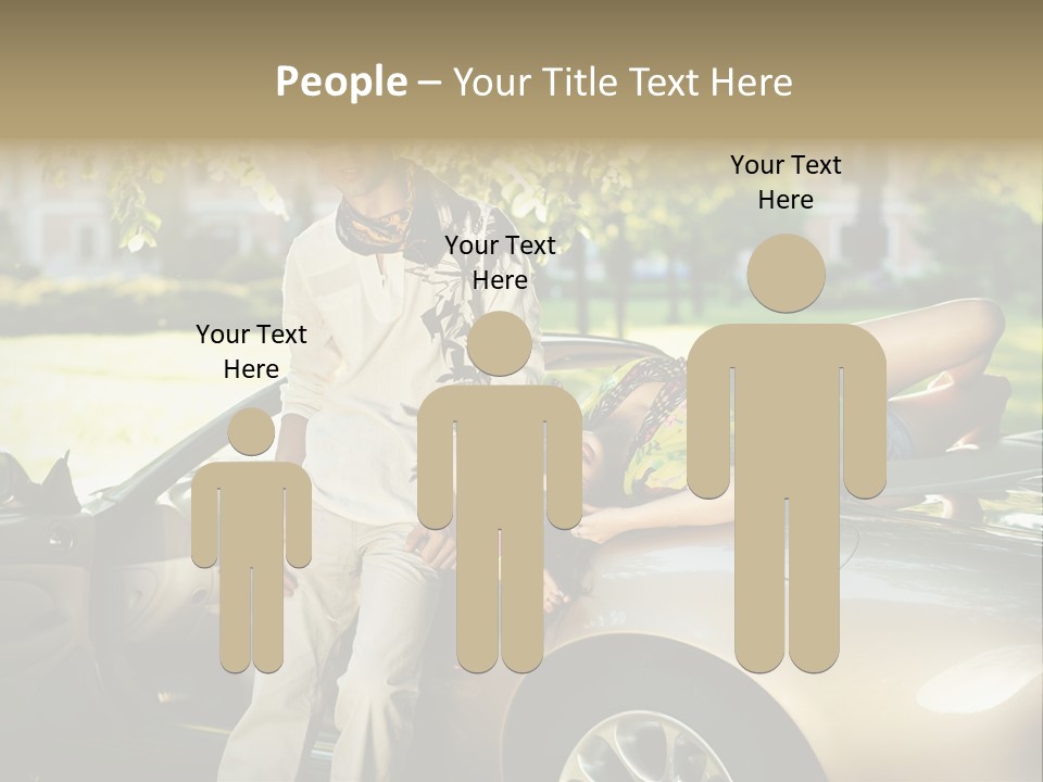 Hippie Background Fashion PowerPoint Template