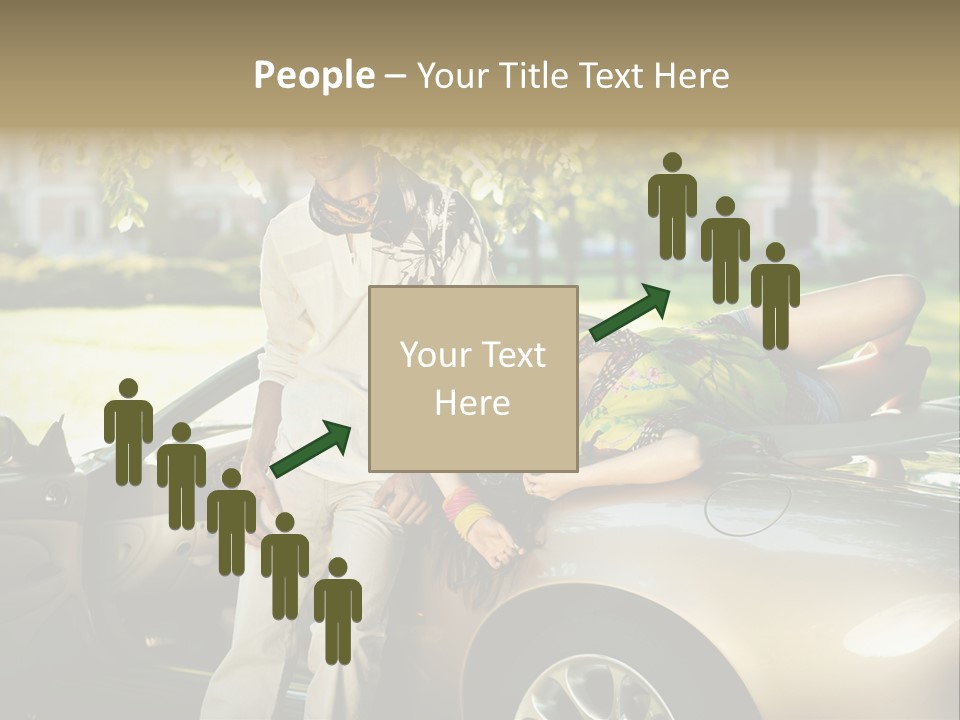 Hippie Background Fashion PowerPoint Template