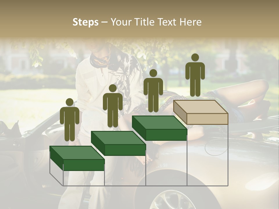 Hippie Background Fashion PowerPoint Template