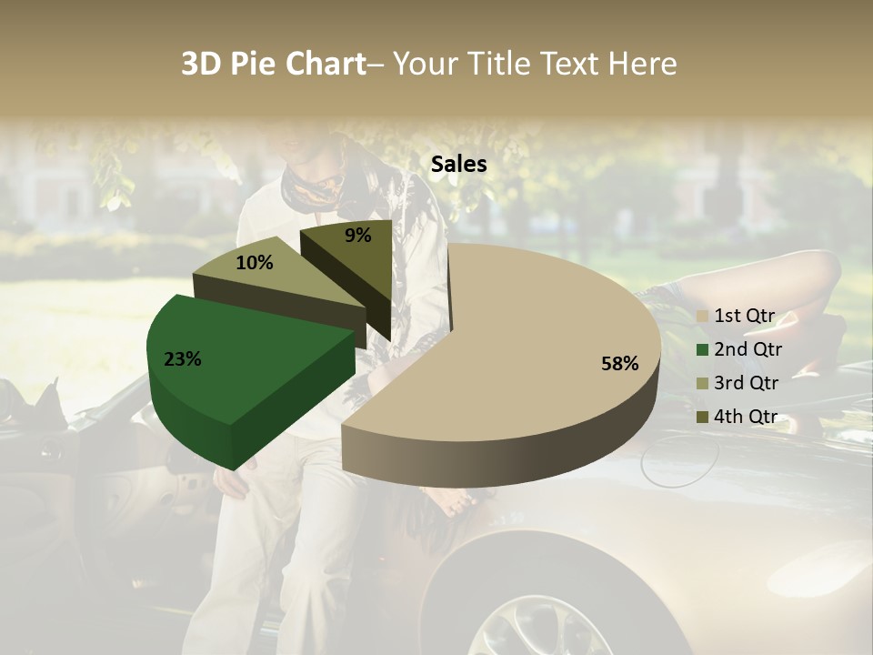 Hippie Background Fashion PowerPoint Template