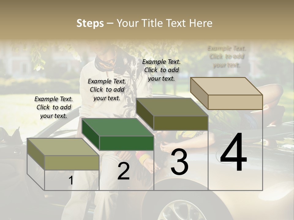 Hippie Background Fashion PowerPoint Template