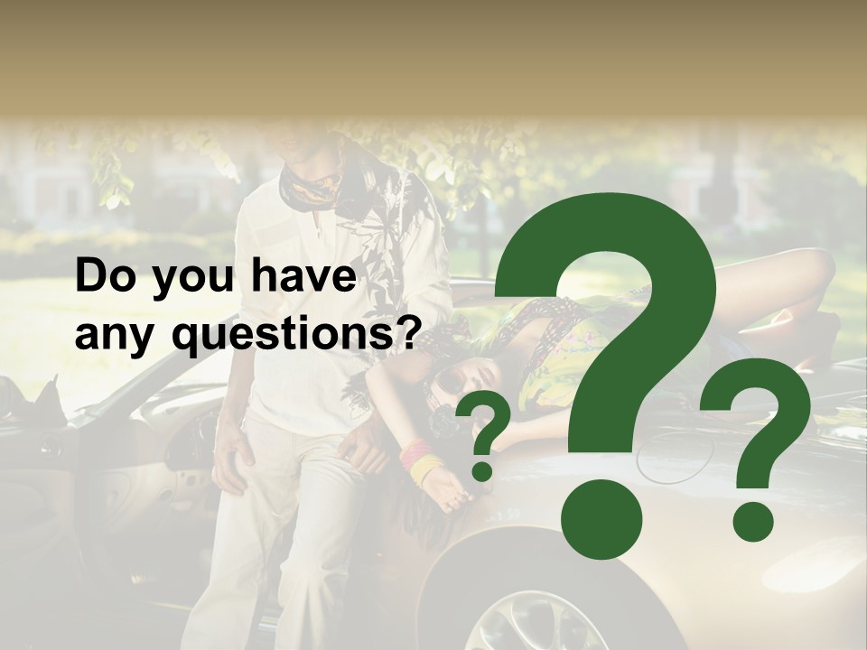 Hippie Background Fashion PowerPoint Template