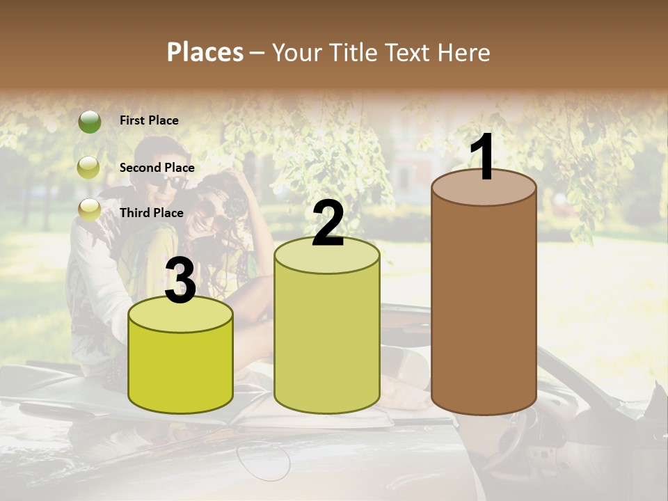 Summer Adventure Car PowerPoint Template