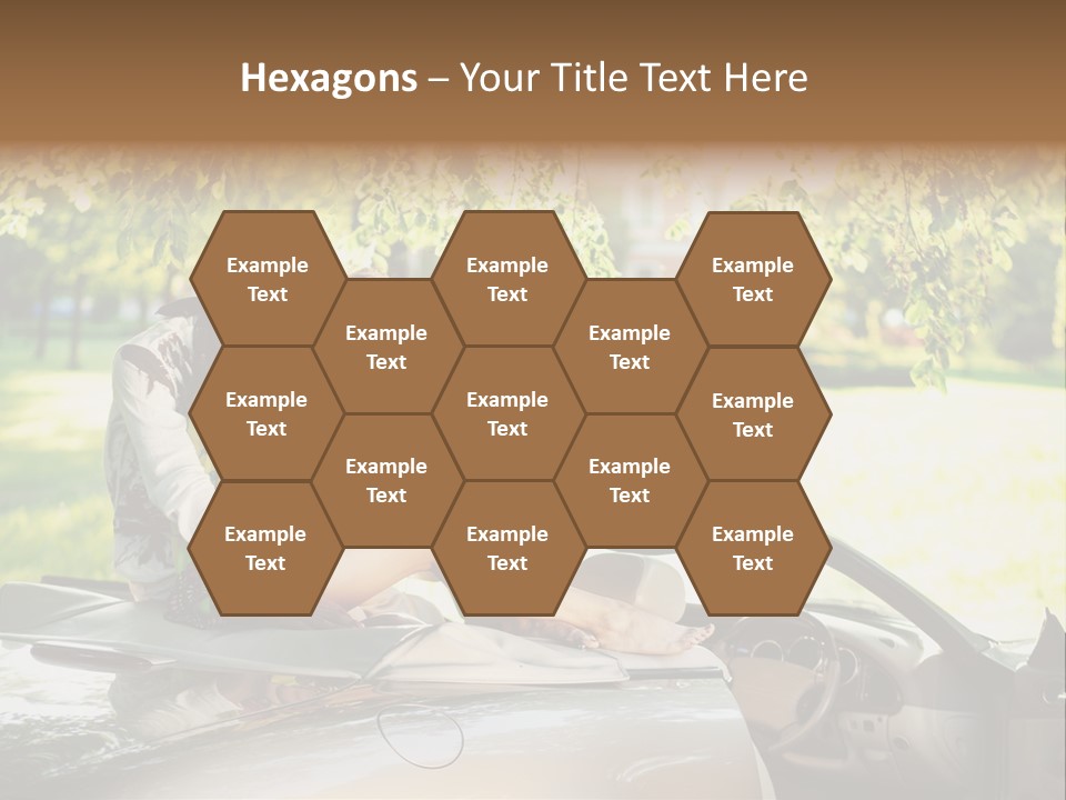 Summer Adventure Car PowerPoint Template