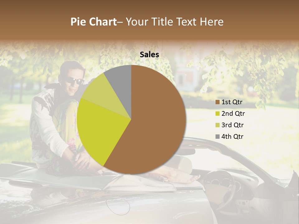 Summer Adventure Car PowerPoint Template