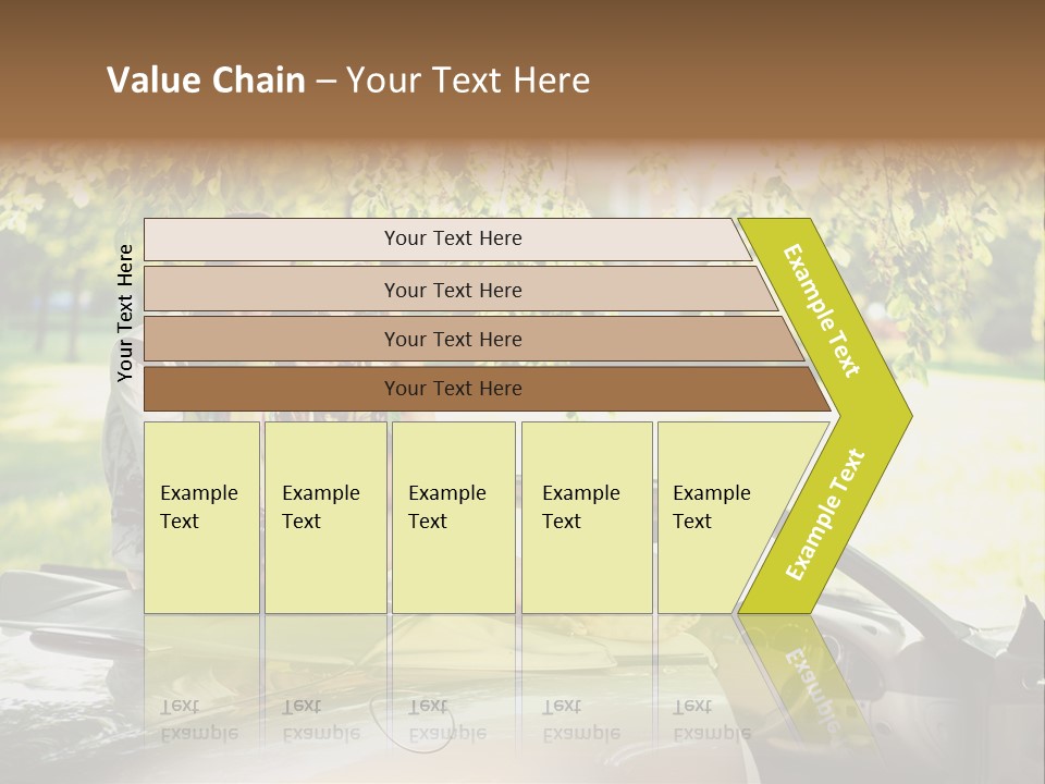 Summer Adventure Car PowerPoint Template