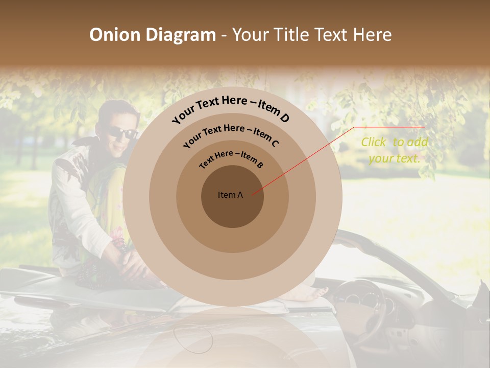 Summer Adventure Car PowerPoint Template