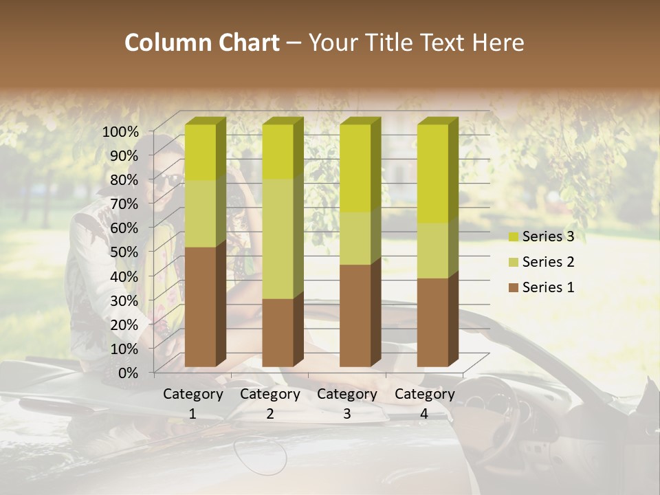 Summer Adventure Car PowerPoint Template