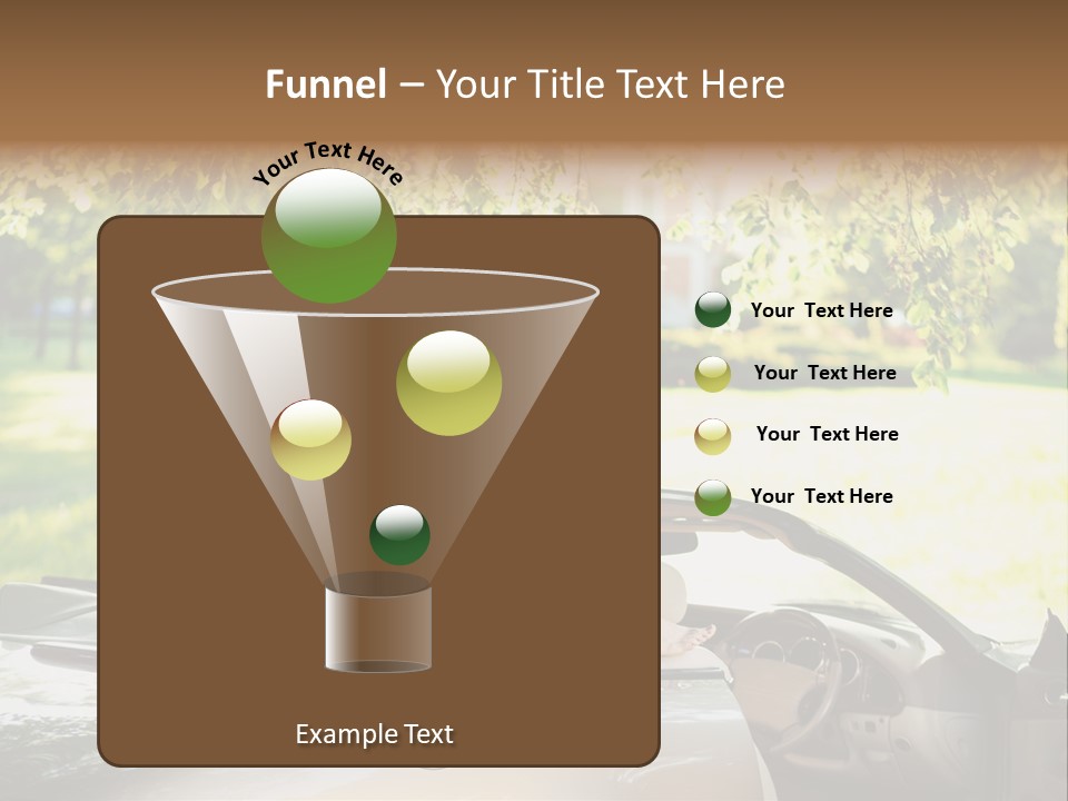 Summer Adventure Car PowerPoint Template