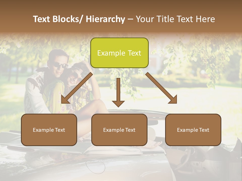 Summer Adventure Car PowerPoint Template