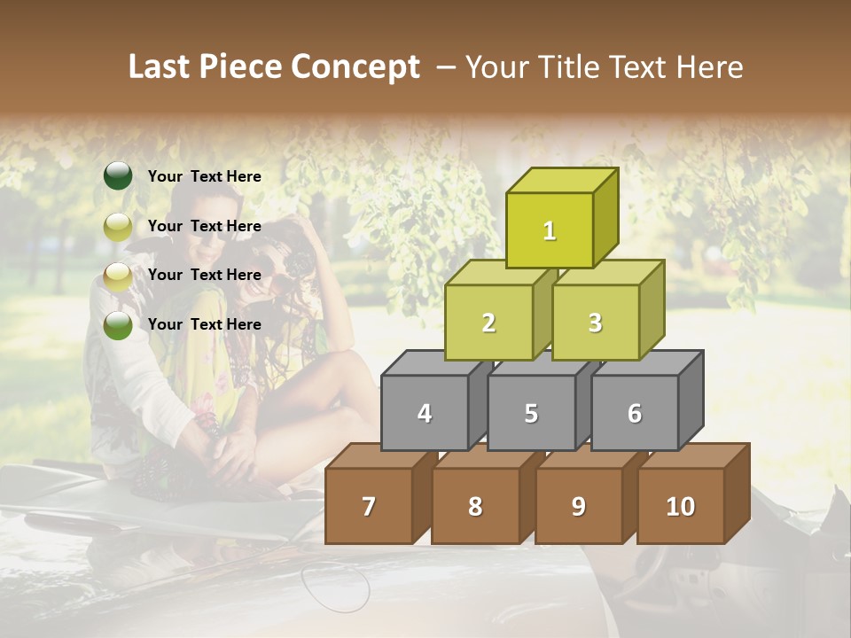 Summer Adventure Car PowerPoint Template