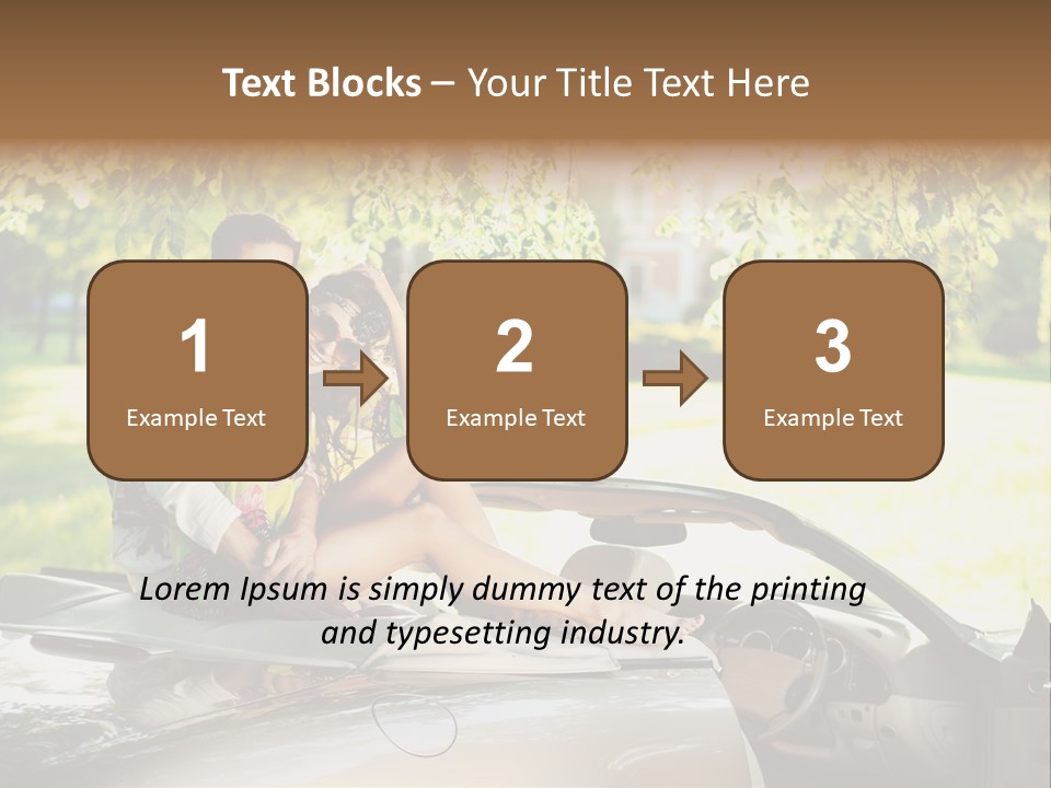 Summer Adventure Car PowerPoint Template