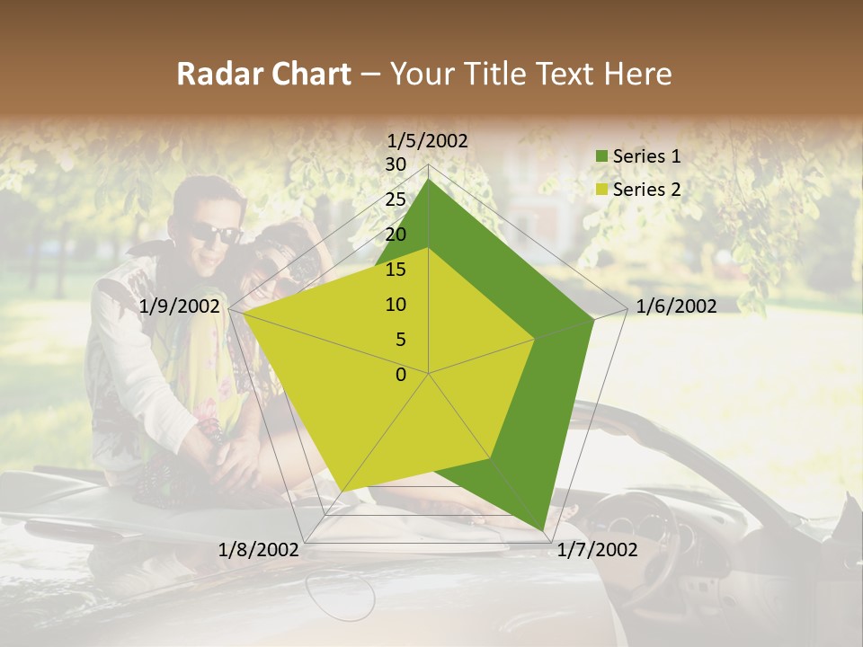 Summer Adventure Car PowerPoint Template