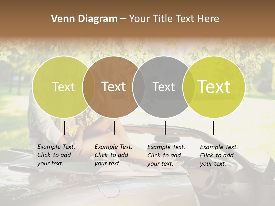 Summer Adventure Car PowerPoint Template