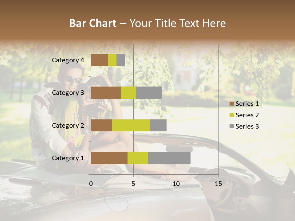 Summer Adventure Car PowerPoint Template