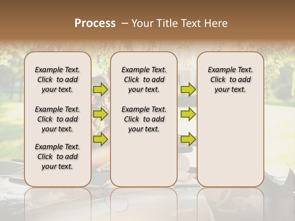 Summer Adventure Car PowerPoint Template