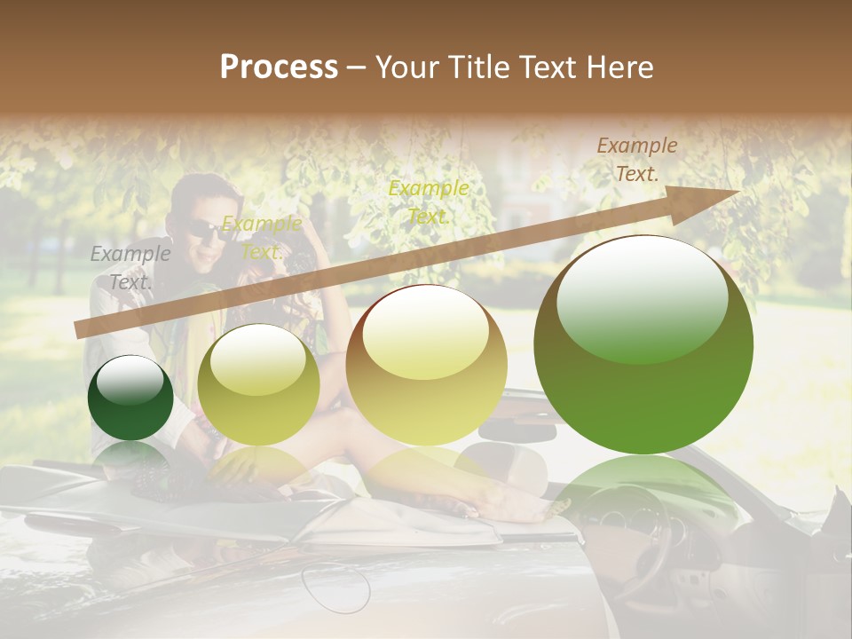 Summer Adventure Car PowerPoint Template