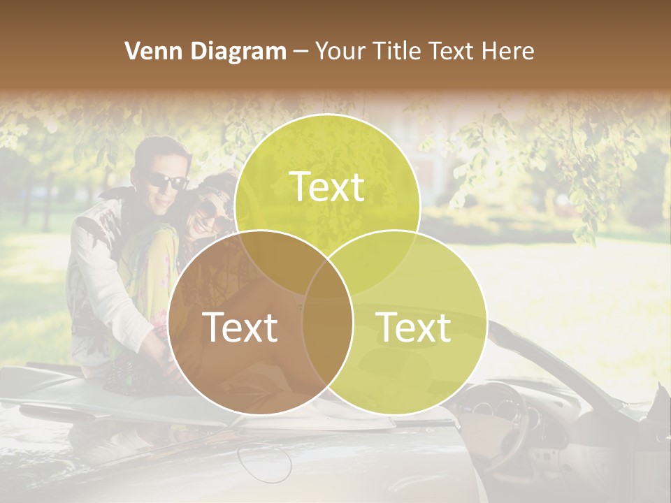 Summer Adventure Car PowerPoint Template