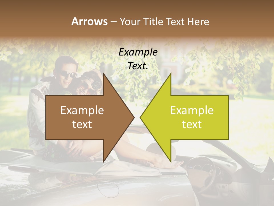 Summer Adventure Car PowerPoint Template