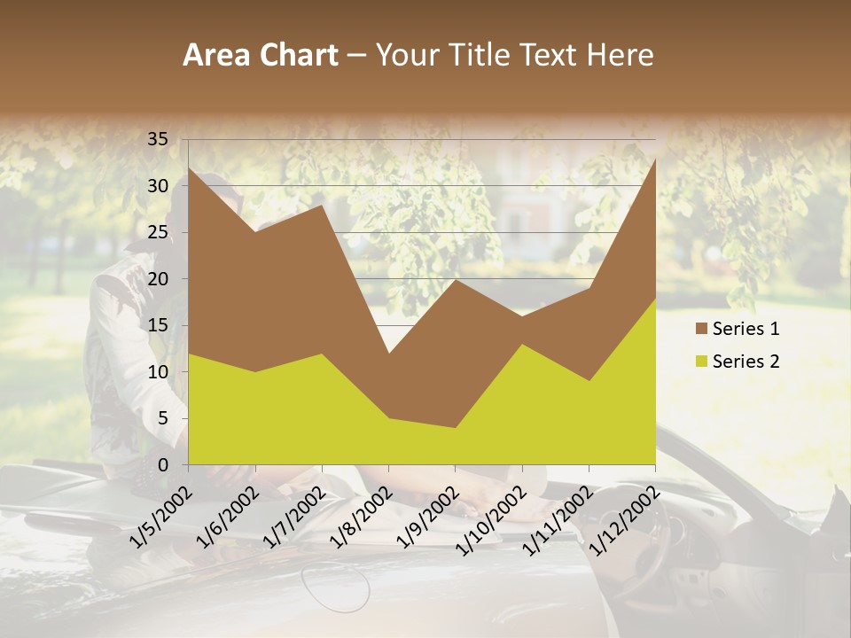 Summer Adventure Car PowerPoint Template