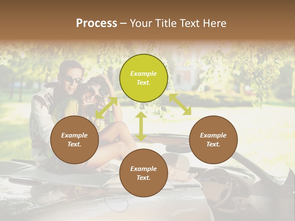 Summer Adventure Car PowerPoint Template