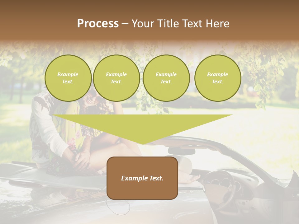 Summer Adventure Car PowerPoint Template