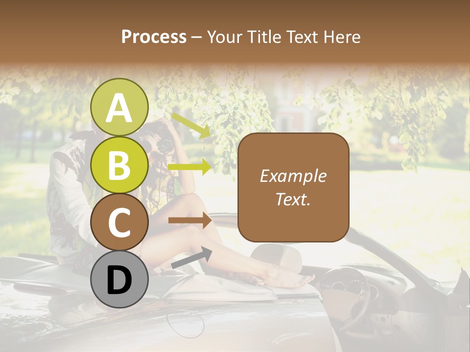 Summer Adventure Car PowerPoint Template