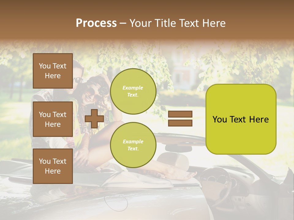 Summer Adventure Car PowerPoint Template