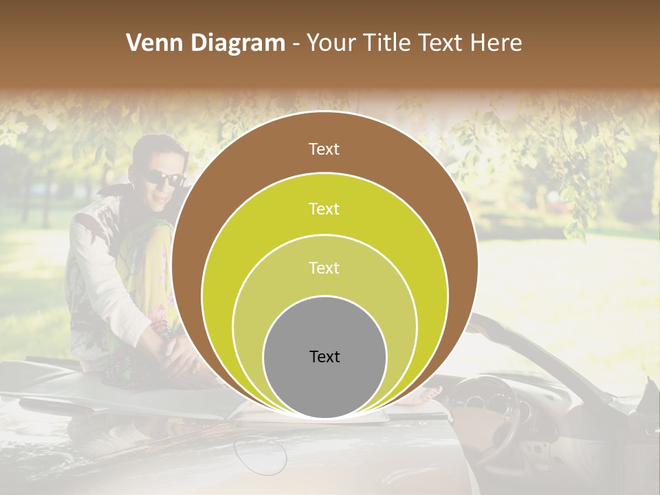 Summer Adventure Car PowerPoint Template