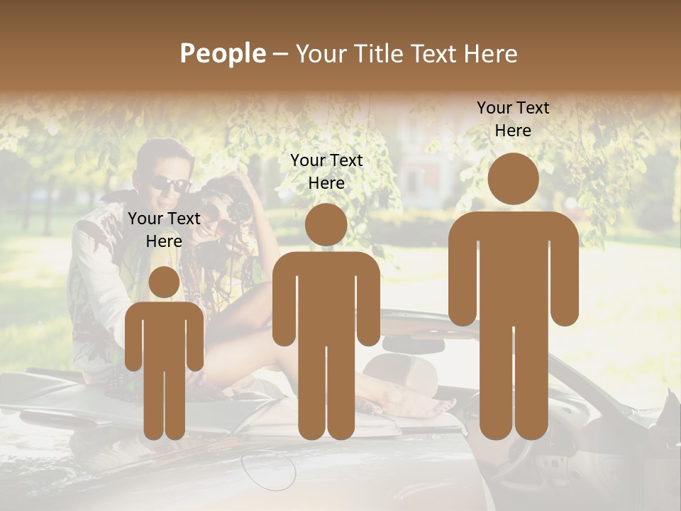 Summer Adventure Car PowerPoint Template