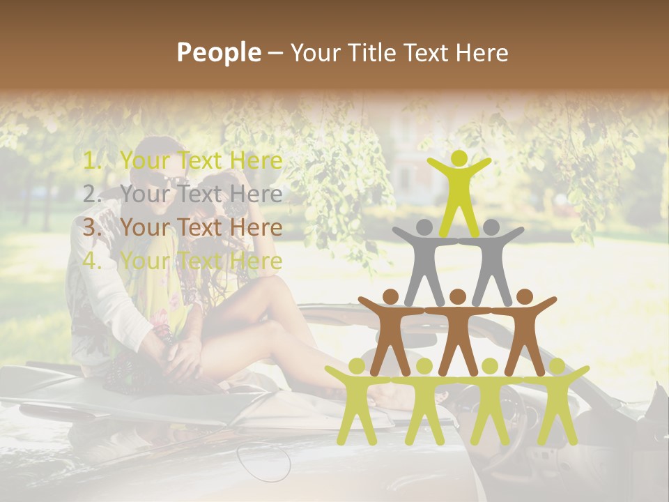 Summer Adventure Car PowerPoint Template