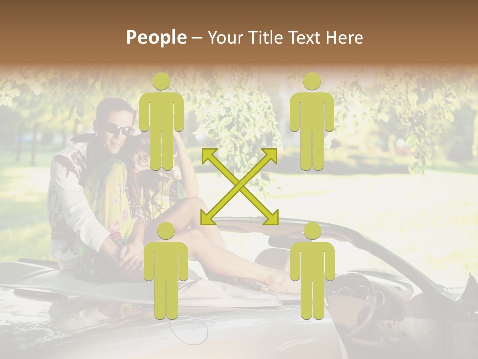 Summer Adventure Car PowerPoint Template