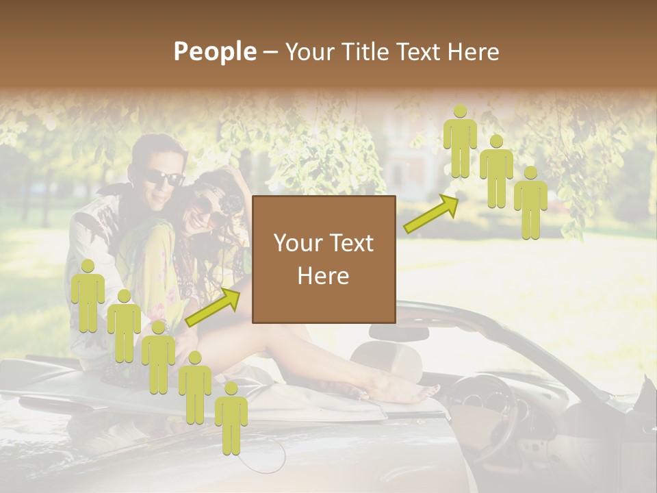 Summer Adventure Car PowerPoint Template