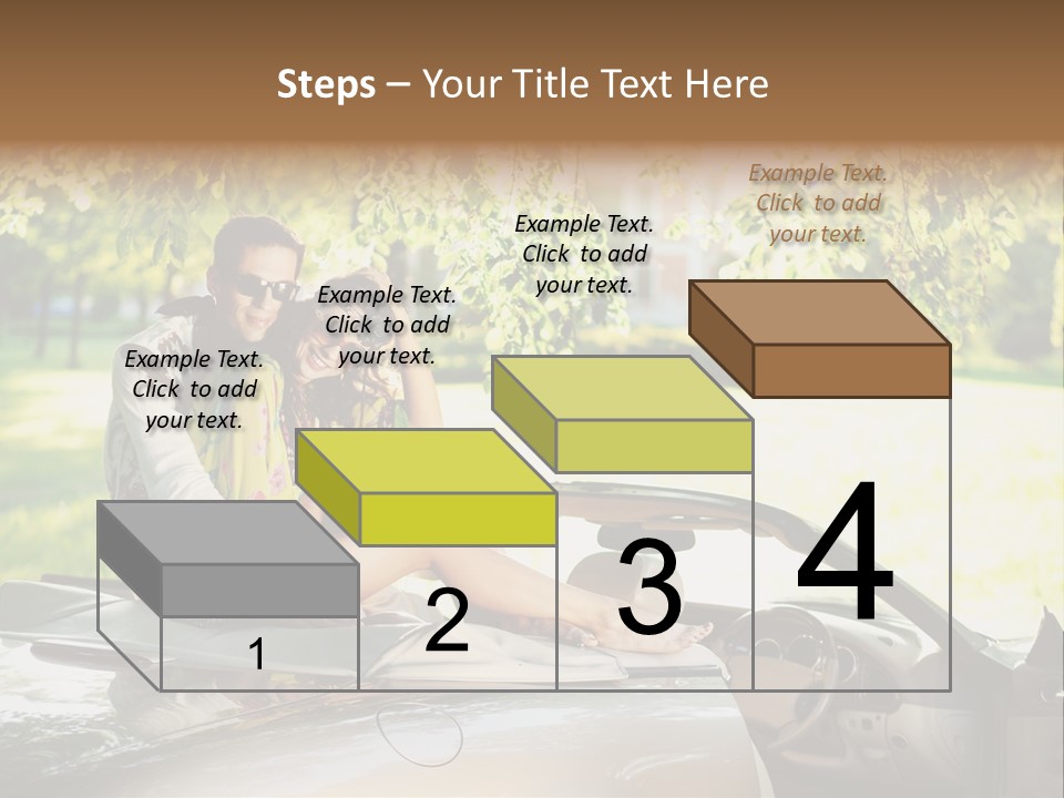 Summer Adventure Car PowerPoint Template