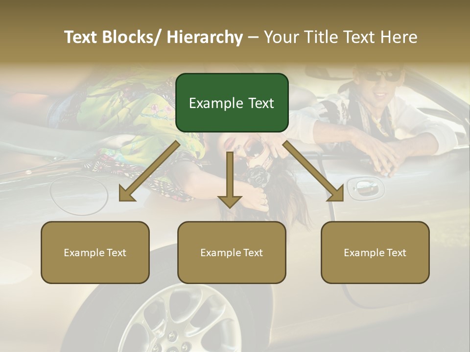 Wife White Portrait PowerPoint Template