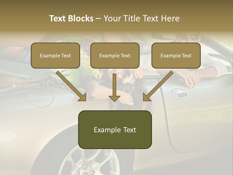 Wife White Portrait PowerPoint Template