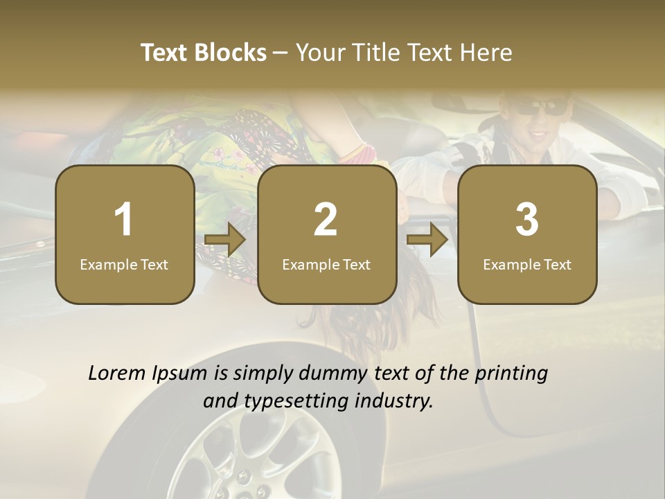 Wife White Portrait PowerPoint Template