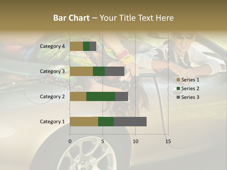 Wife White Portrait PowerPoint Template