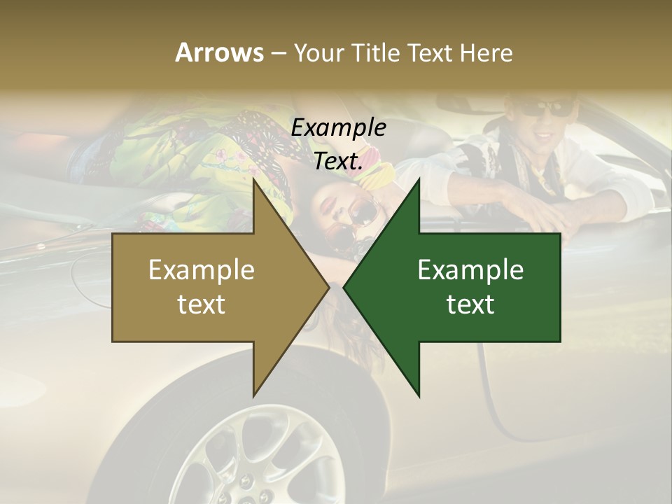 Wife White Portrait PowerPoint Template