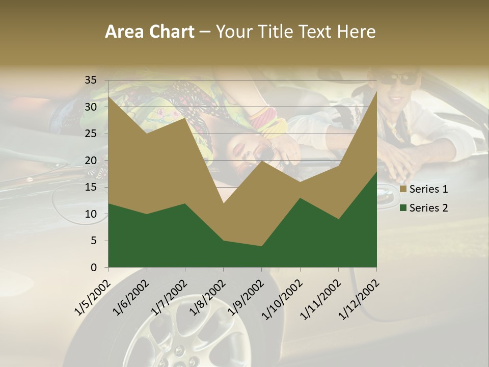Wife White Portrait PowerPoint Template