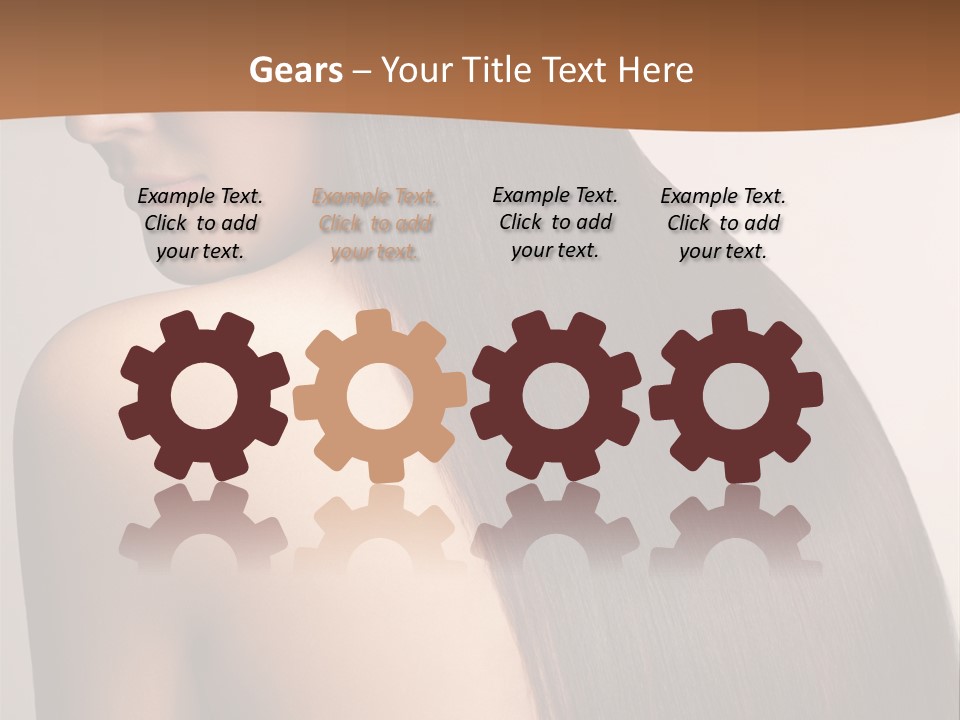 Glasses Shiny Straight PowerPoint Template