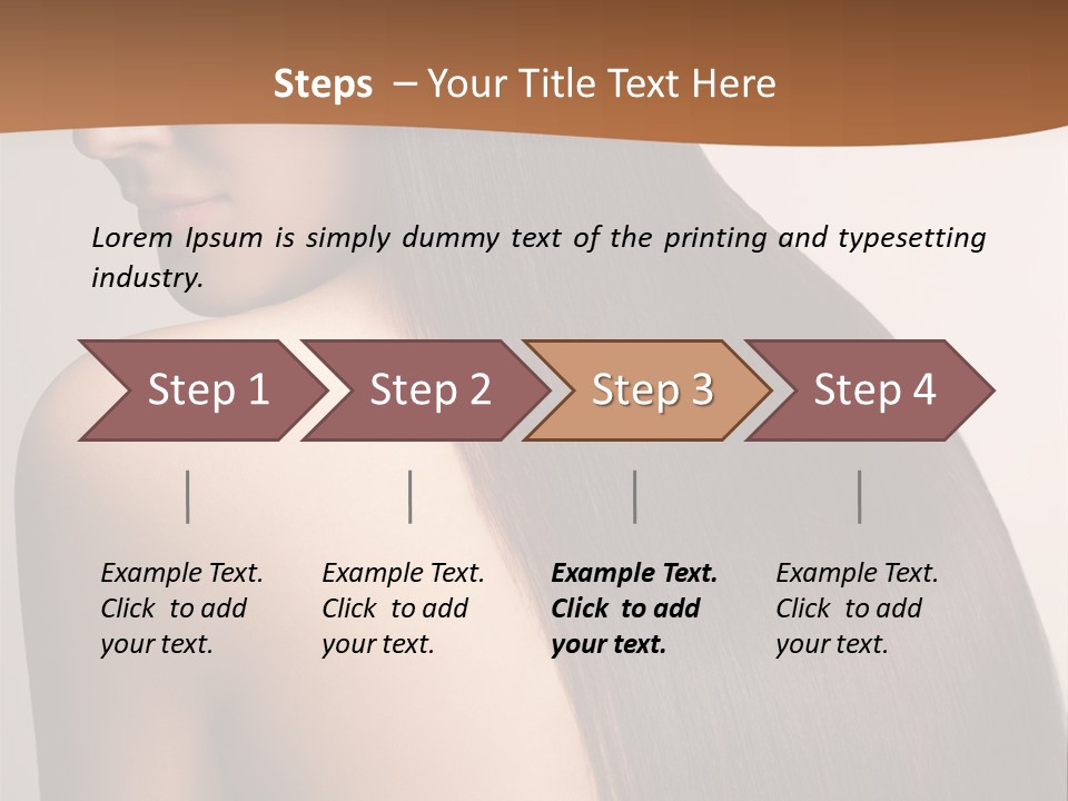 Glasses Shiny Straight PowerPoint Template