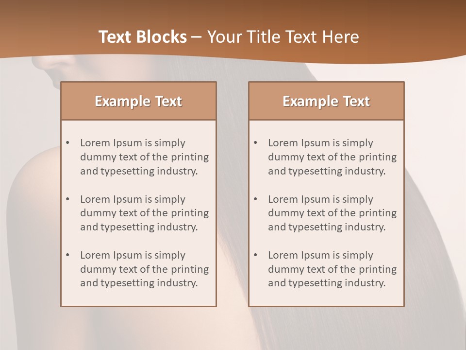 Glasses Shiny Straight PowerPoint Template
