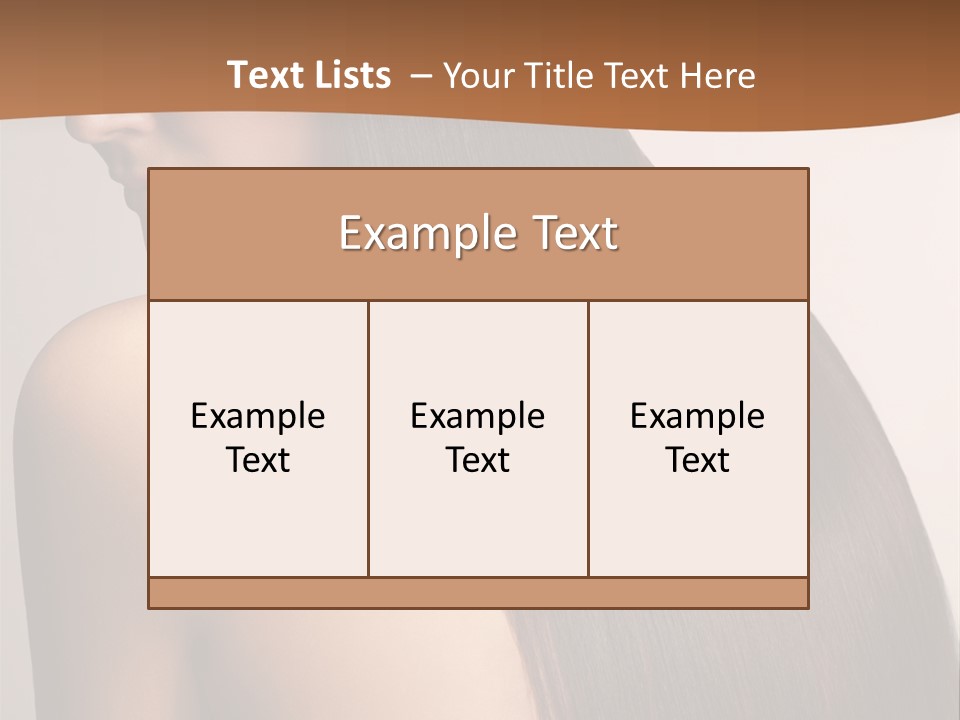 Glasses Shiny Straight PowerPoint Template